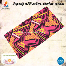 Multifunctional Attractive headband custom bandana scarf tubular headwear